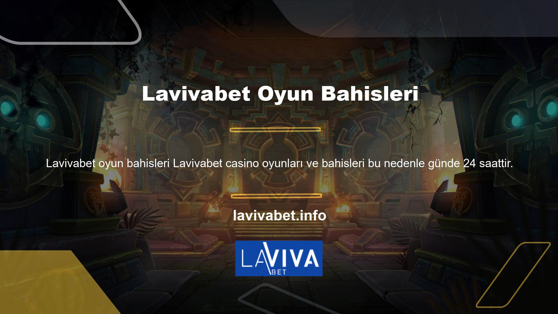 Üyelerine kesintisiz hizmet sağlamak için canlı bir destek hattı olan Lavivabet öne çıkıyor