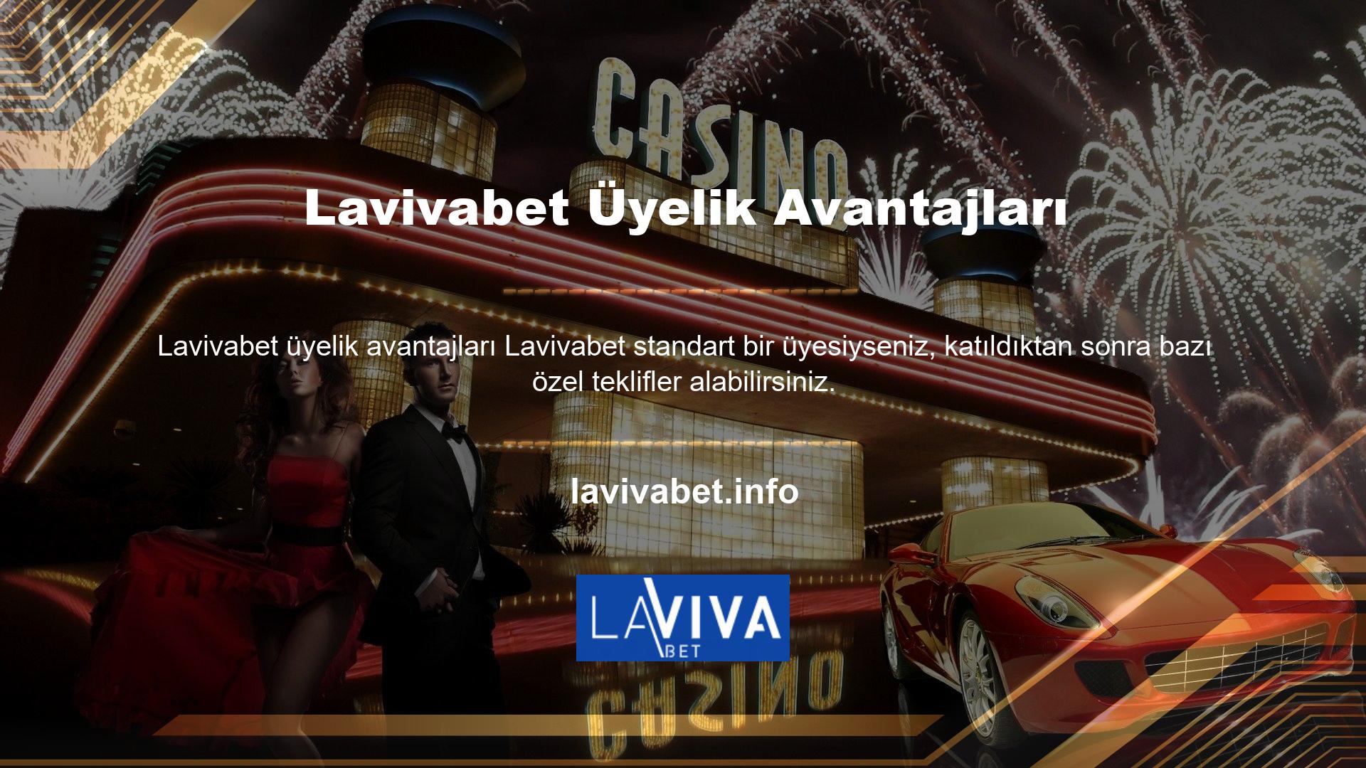 Lavivabet giriş yapmak için kullanabileceğiniz bir mobil uygulamaya sahiptir